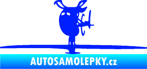 Samolepka Helikoptéra model 001 levá modrá dynamic