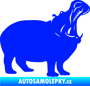 Samolepka Hroch 002 pravá modrá dynamic