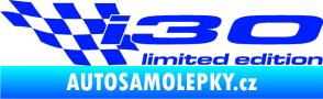 Samolepka i30 limited edition levá modrá dynamic