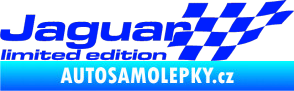 Samolepka Jaguar limited edition pravá modrá dynamic