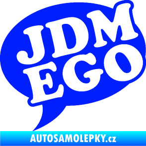 Samolepka JDM Ego modrá dynamic