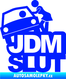 Samolepka JDM Slut 001 modrá dynamic