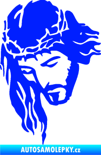 Samolepka Ježíš 003 levá modrá dynamic