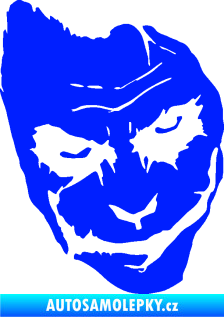 Samolepka Joker 002 pravá tvář modrá dynamic