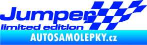 Samolepka Jumper limited edition pravá modrá dynamic