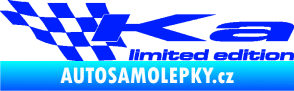 Samolepka Ka limited edition levá modrá dynamic