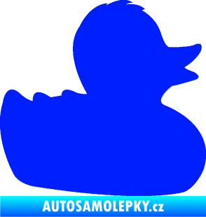 Samolepka Kachnička 001 pravá modrá dynamic