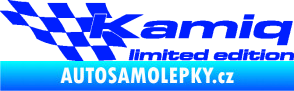 Samolepka Kamiq limited edition levá modrá dynamic