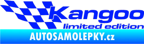 Samolepka Kangoo limited edition levá modrá dynamic