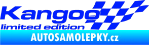 Samolepka Kangoo limited edition pravá modrá dynamic