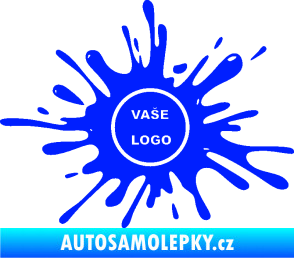 Samolepka Kaňka 003 znak modrá dynamic