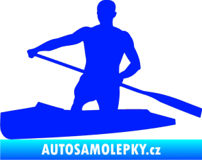 Samolepka Kanoista 002 levá modrá dynamic