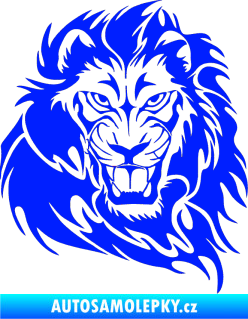 Samolepka Kapota 034 lev pravá modrá dynamic