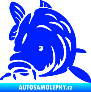 Samolepka Kapr 002 levá modrá dynamic