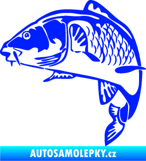 Samolepka Kapr 010 levá modrá dynamic