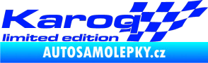 Samolepka Karoq limited edition pravá modrá dynamic