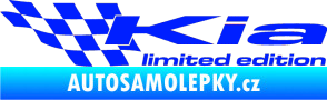 Samolepka Kia limited edition levá modrá dynamic