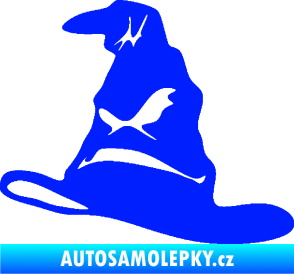 Samolepka Klobouk 001 levá modrá dynamic