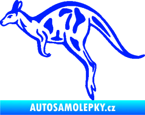 Samolepka Klokan 004 levá modrá dynamic