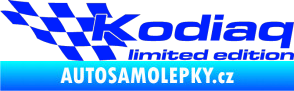 Samolepka Kodiaq limited edition levá modrá dynamic