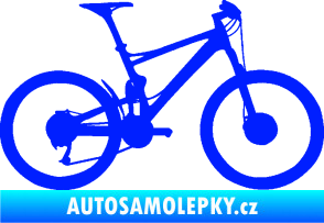 Samolepka Kolo 001 pravá - (horské kolo) modrá dynamic