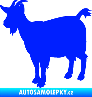 Samolepka Koza 001 levá modrá dynamic