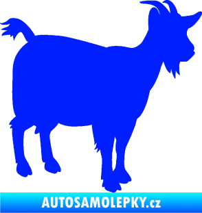 Samolepka Koza 001 pravá modrá dynamic