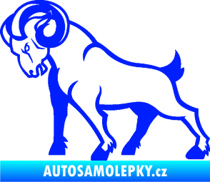 Samolepka Kozel 002 levá modrá dynamic