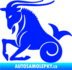 Samolepka Kozoroh 004 levá modrá dynamic