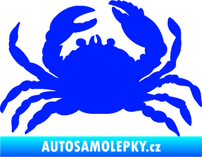 Samolepka Krab 001 pravá modrá dynamic