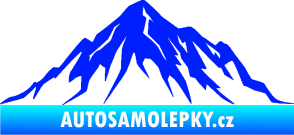 Samolepka Krajina hory 010 pravá modrá dynamic