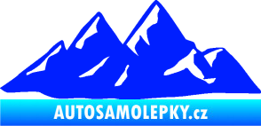 Samolepka Krajina hory 014 pravá modrá dynamic