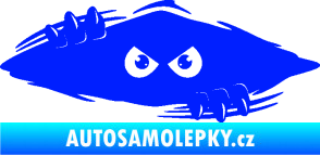 Samolepka Kuk 003 pravá šmírák modrá dynamic