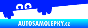 Samolepka Kuk 008 levá šmírák modrá dynamic