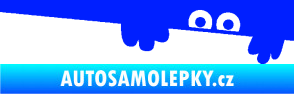 Samolepka Kuk 008 pravá šmírák modrá dynamic