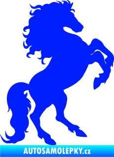 Samolepka Kůň 038 pravá modrá dynamic