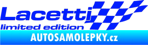 Samolepka Lacetti limited edition pravá modrá dynamic
