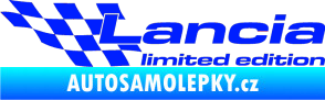 Samolepka Lancia limited edition levá modrá dynamic