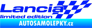 Samolepka Lancia limited edition pravá modrá dynamic