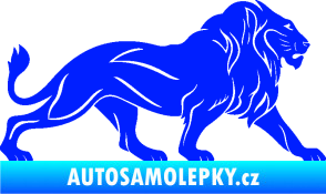 Samolepka Lev 007 pravá modrá dynamic