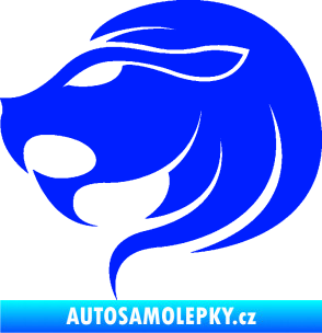 Samolepka Lev zvěrokruh 002 levá modrá dynamic