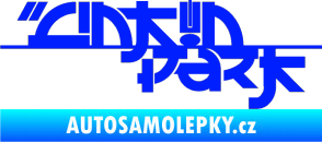 Samolepka Linkin Park 003 modrá dynamic