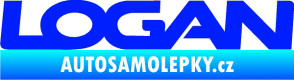 Samolepka Logan modrá dynamic
