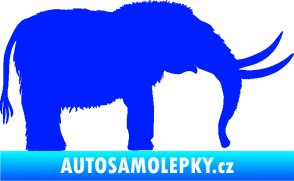 Samolepka Mamut 001 pravá modrá dynamic