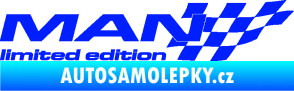 Samolepka MAN limited edition pravá modrá dynamic