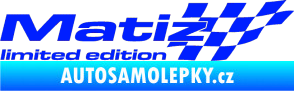 Samolepka Matiz limited edition pravá modrá dynamic