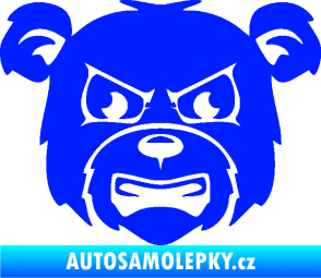 Samolepka Medvěd 009 JDM modrá dynamic