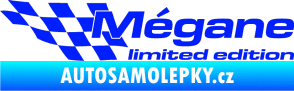 Samolepka Mégane limited edition levá modrá dynamic