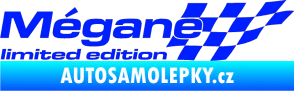 Samolepka Mégane limited edition pravá modrá dynamic