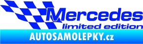 Samolepka Mercedes limited edition levá modrá dynamic